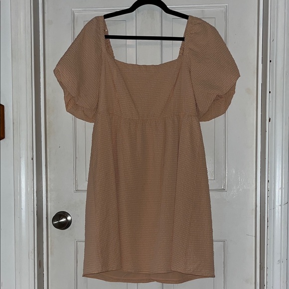 Elegant Creamsicle Orange Midi Dress - Picture 1 of 4